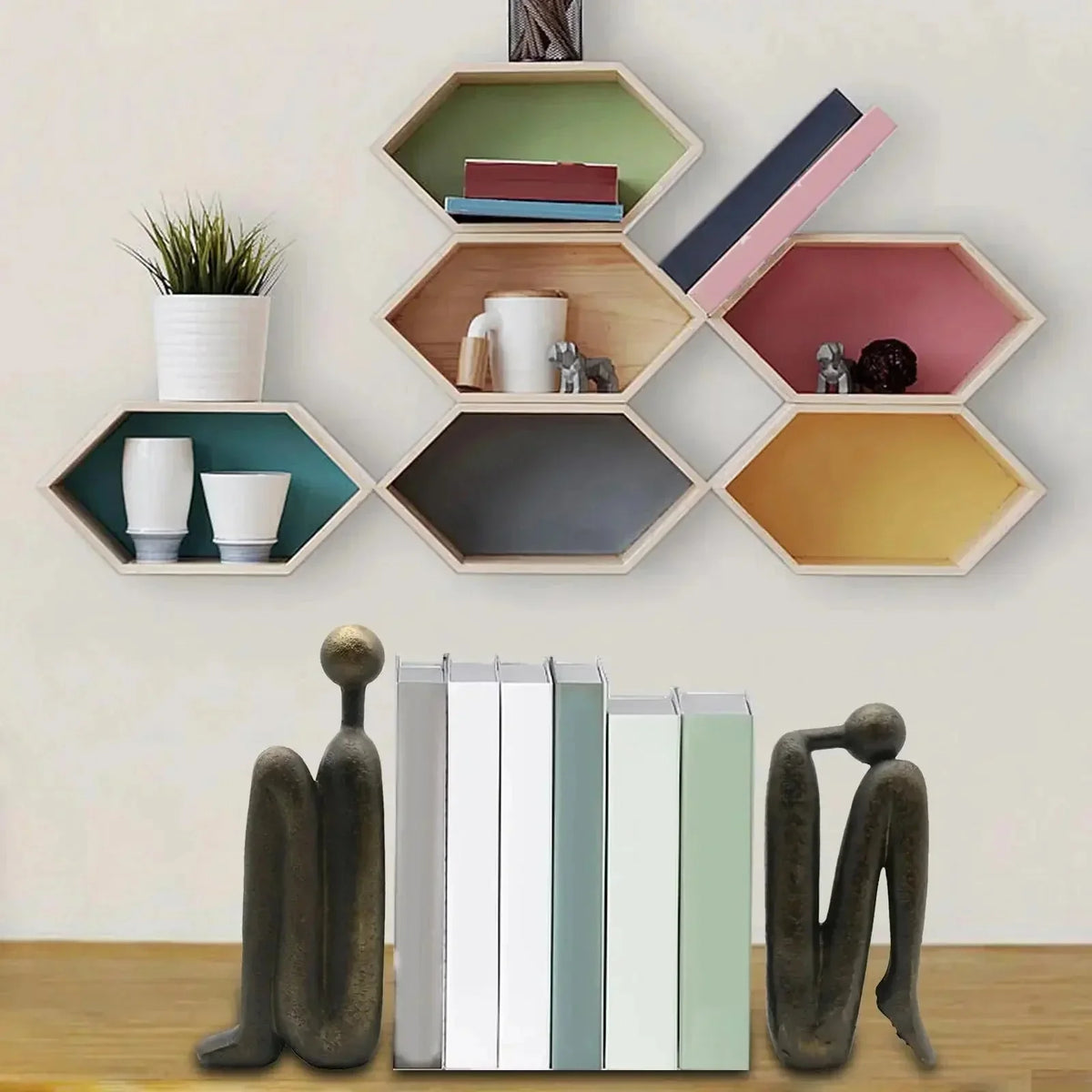 Sculptural Resin Bookend