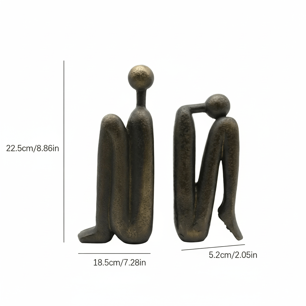 Sculptural Resin Bookend