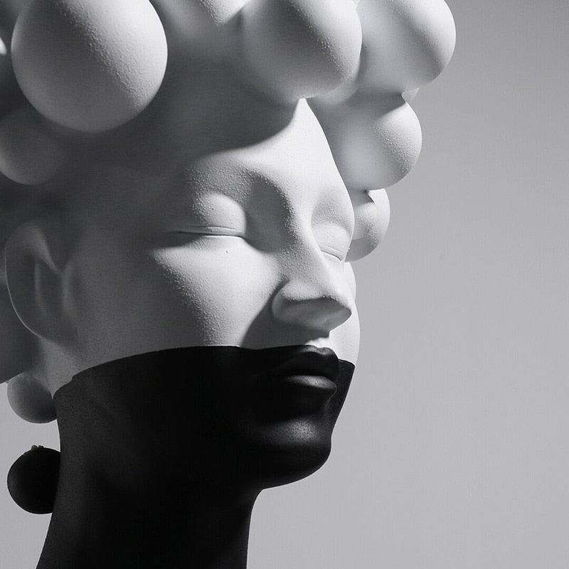 Abstract Figure Sculpture in Resin