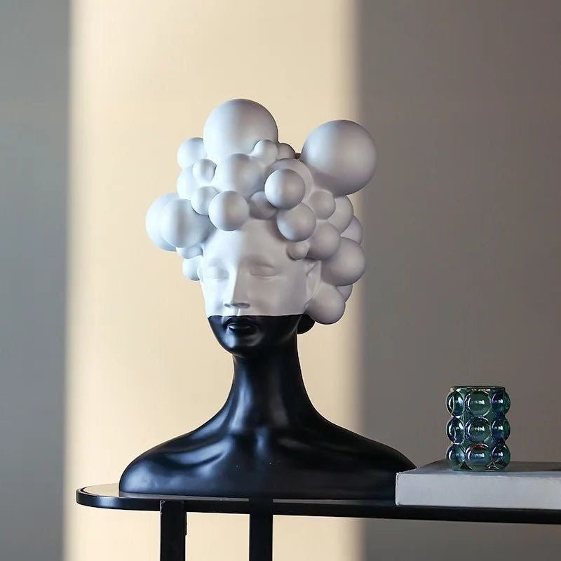 Abstract Figure Sculpture in Resin