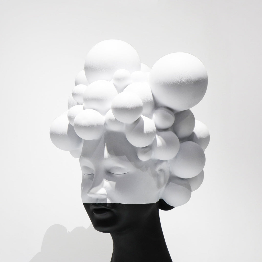 Abstract Figure Sculpture in Resin