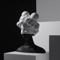 Abstract Figure Sculpture in Resin