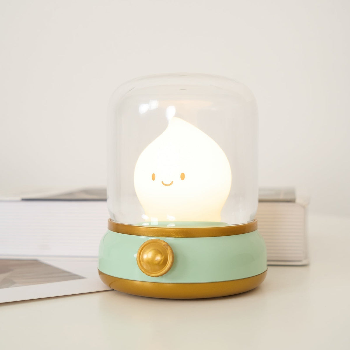 LED Flame Night Light, Flameless Candle Effect