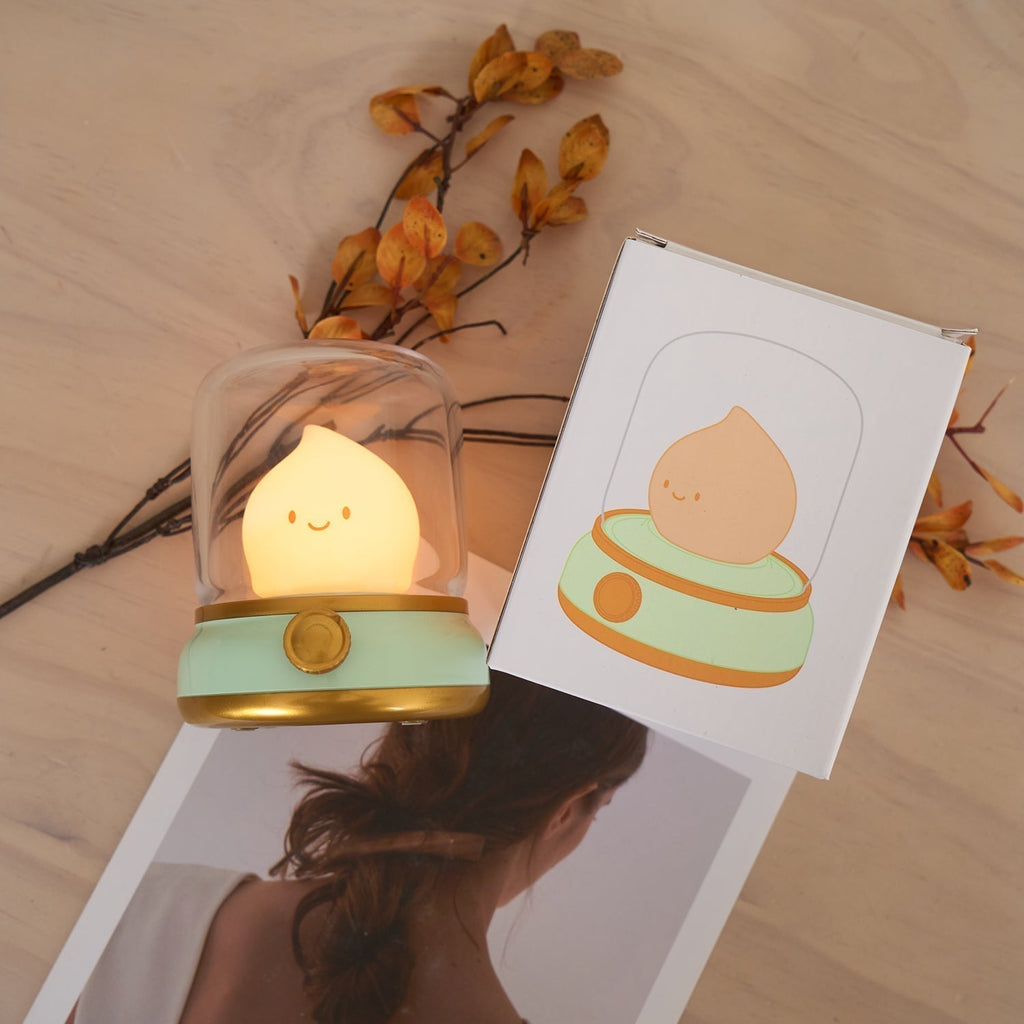 LED Flame Night Light, Flameless Candle Effect