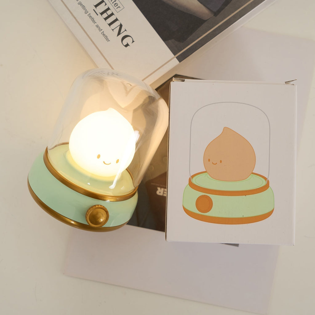 LED Flame Night Light, Flameless Candle Effect