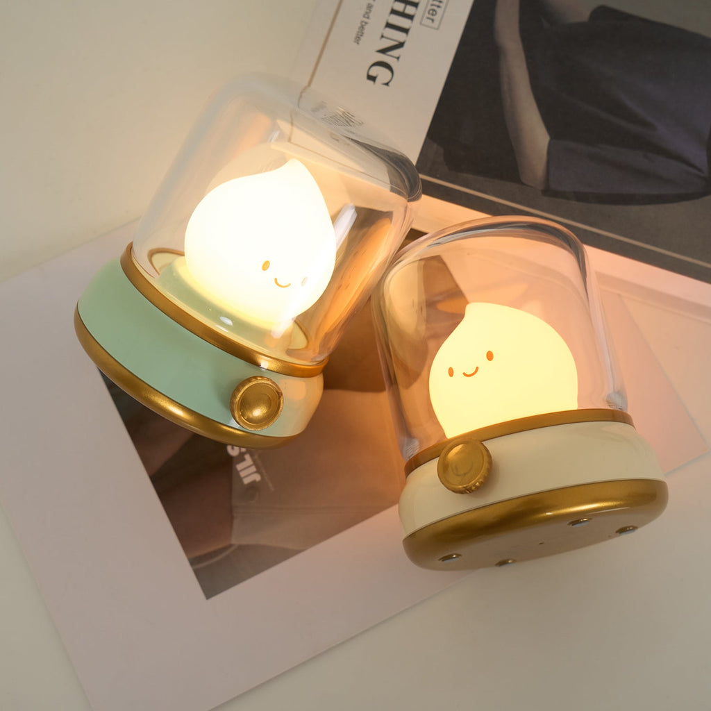 LED Flame Night Light, Flameless Candle Effect