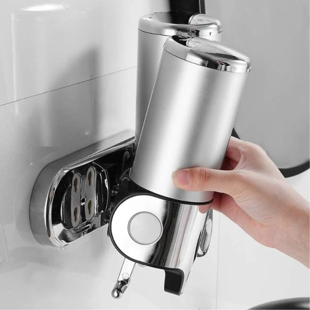 Wall Mounted Push Button Soap Dispenser 500ml