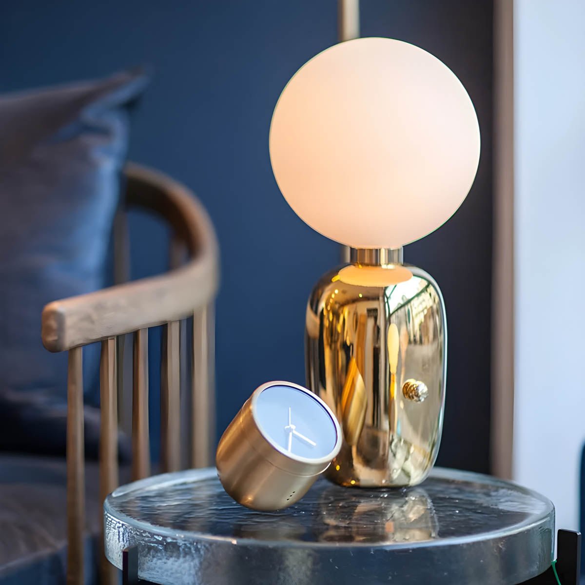 Spherical Table Lamp – Three Sizes and Finishes