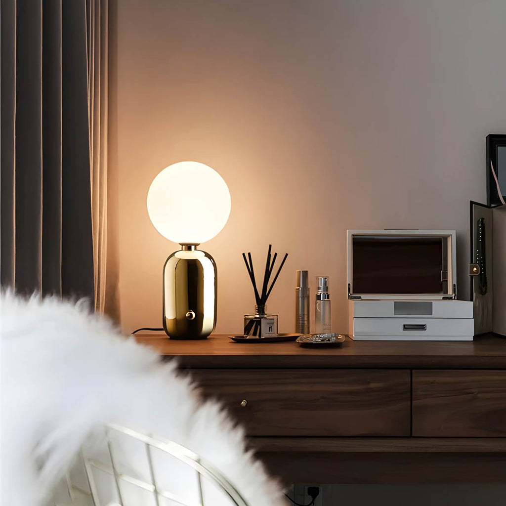 Spherical Table Lamp – Three Sizes and Finishes