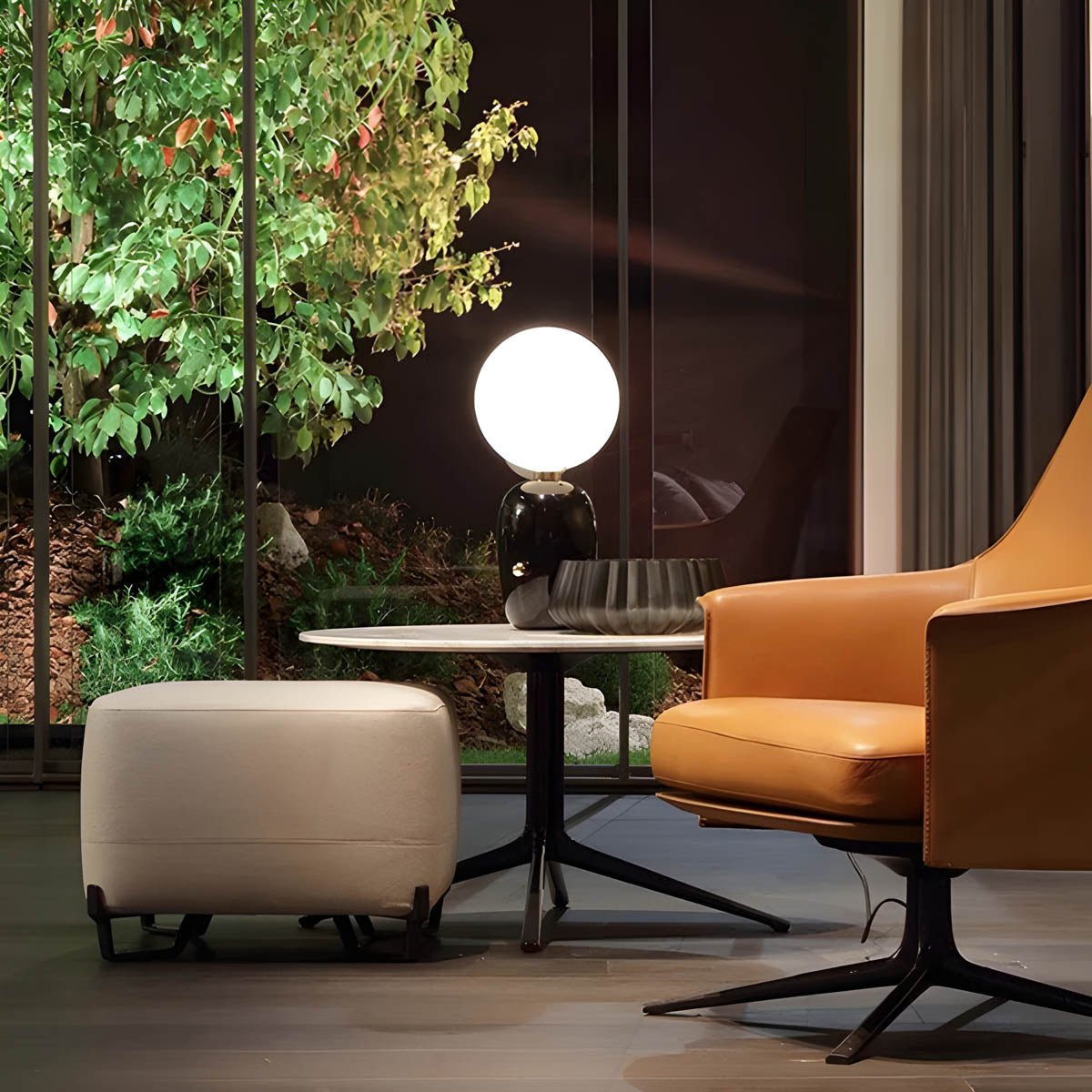 Spherical Table Lamp – Three Sizes and Finishes