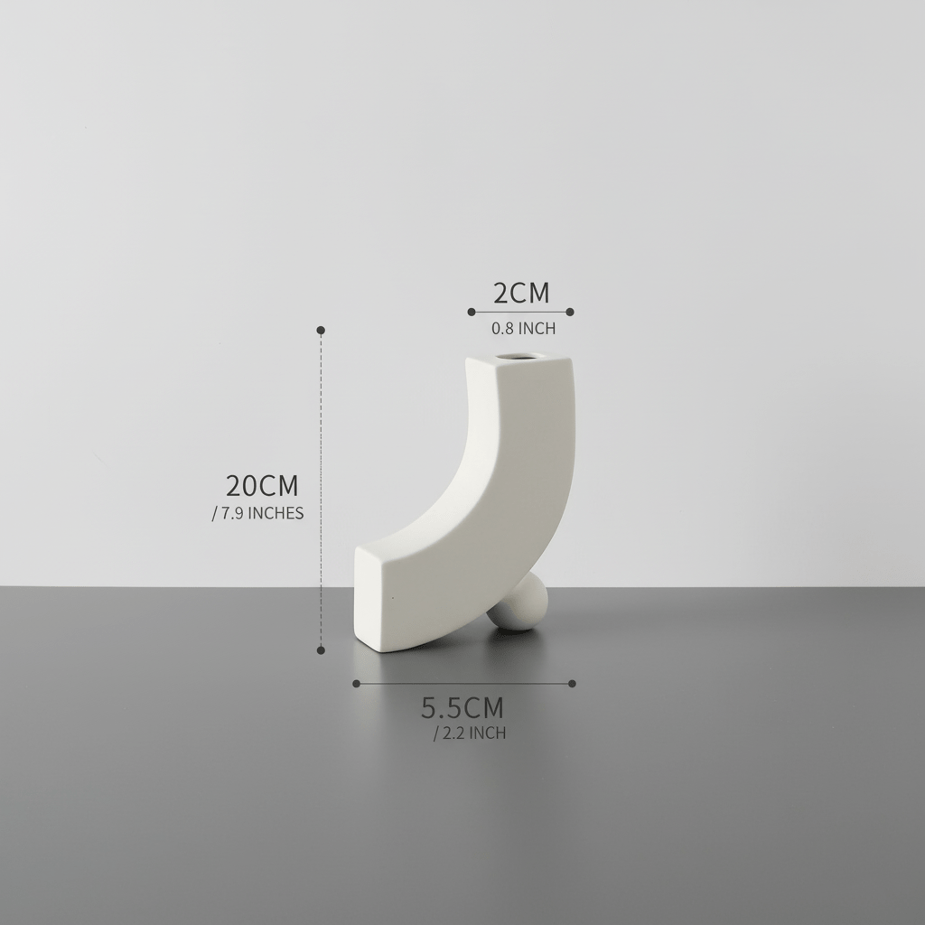 Scandinavian Ceramic Vases, Nine Shapes