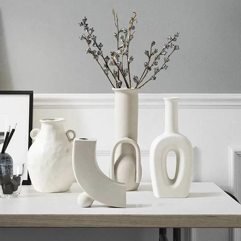 Scandinavian Ceramic Vases, Nine Shapes