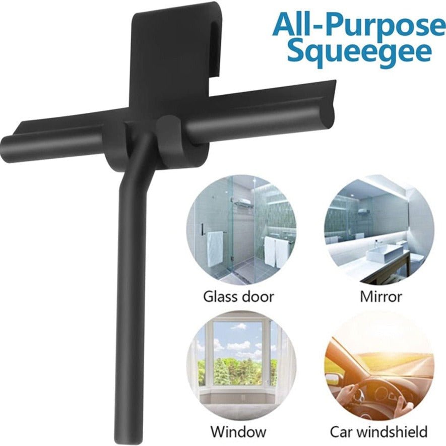 Shower Squeegee with Adhesive Wall Hook