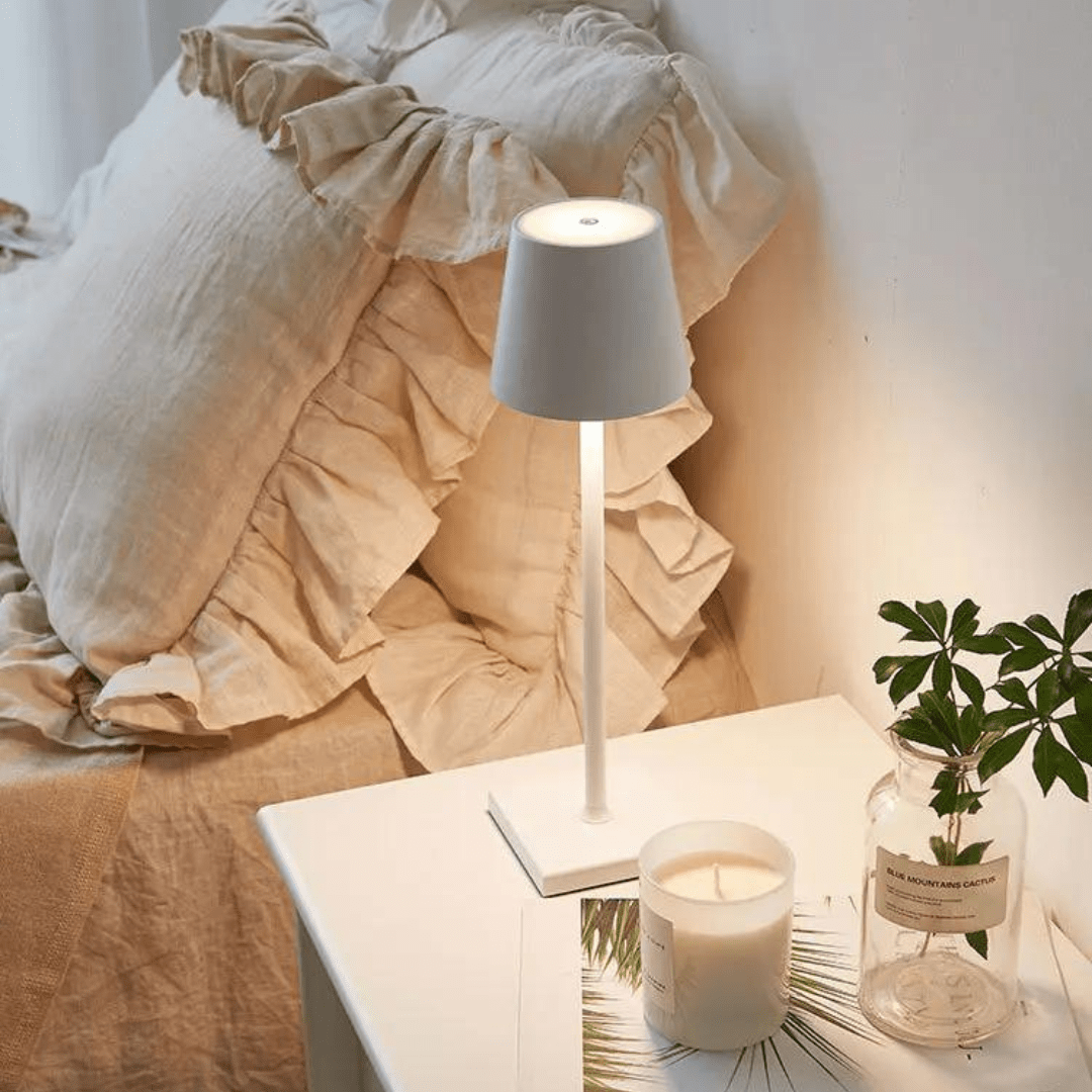 Aluminium Table Lamp, Minimal Modern Light