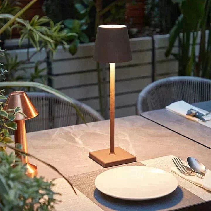 Aluminium Table Lamp, Minimal Modern Light