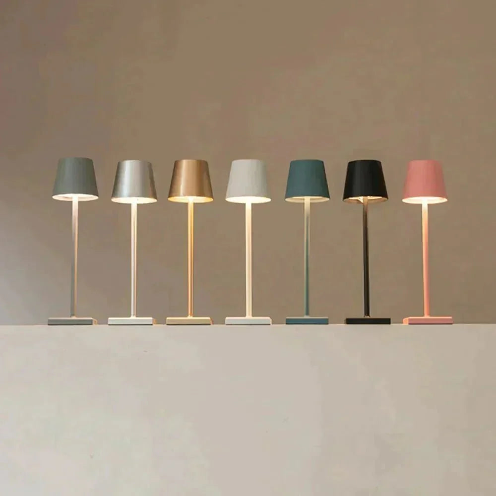 Aluminium Table Lamp, Minimal Modern Light