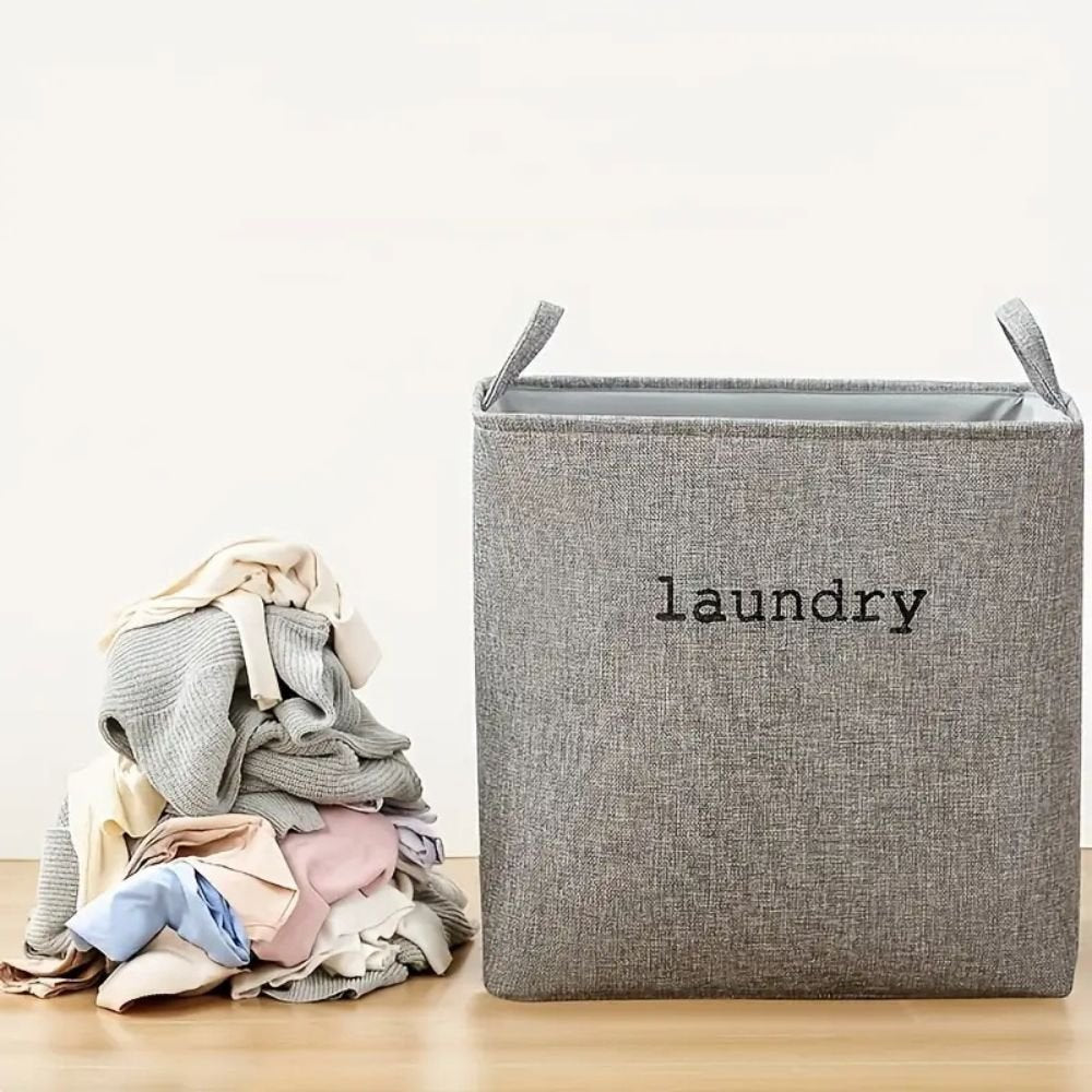 Foldable Fabric Laundry Basket – 3 Sizes, 5 Colours