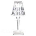 Faceted Acrylic Crystal Table Lamp
