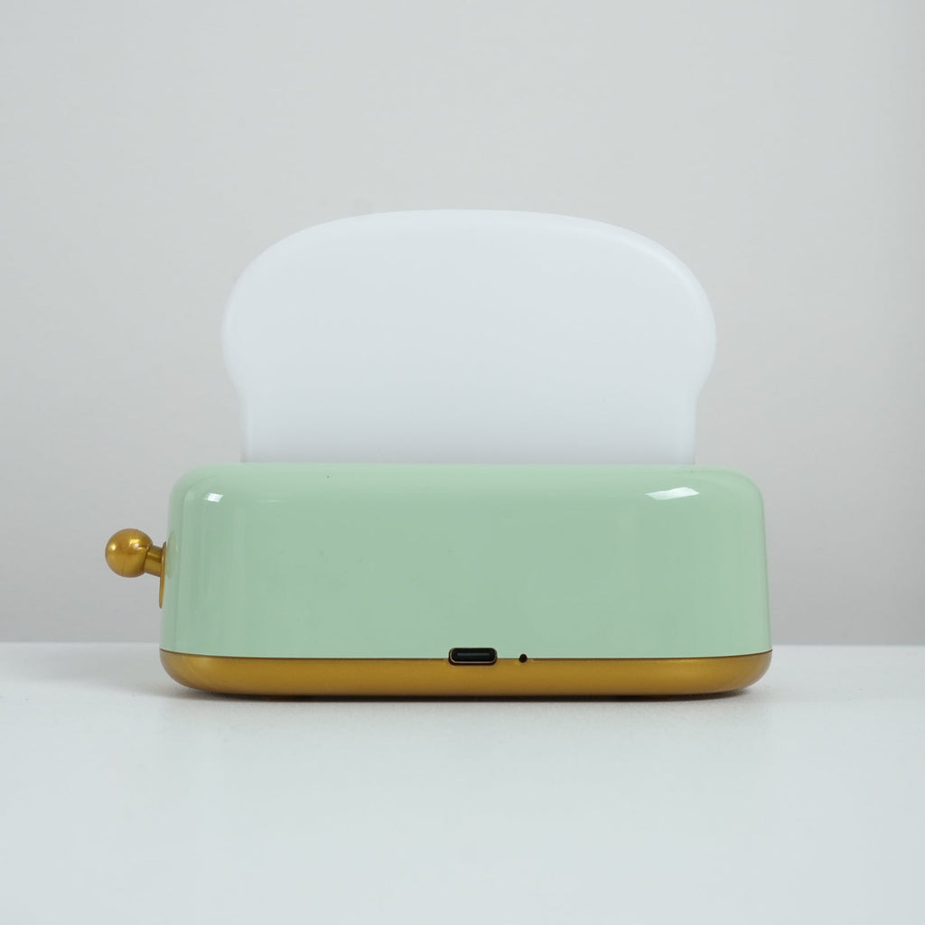 Toaster Lamp, Novelty Light with Glowing Toast