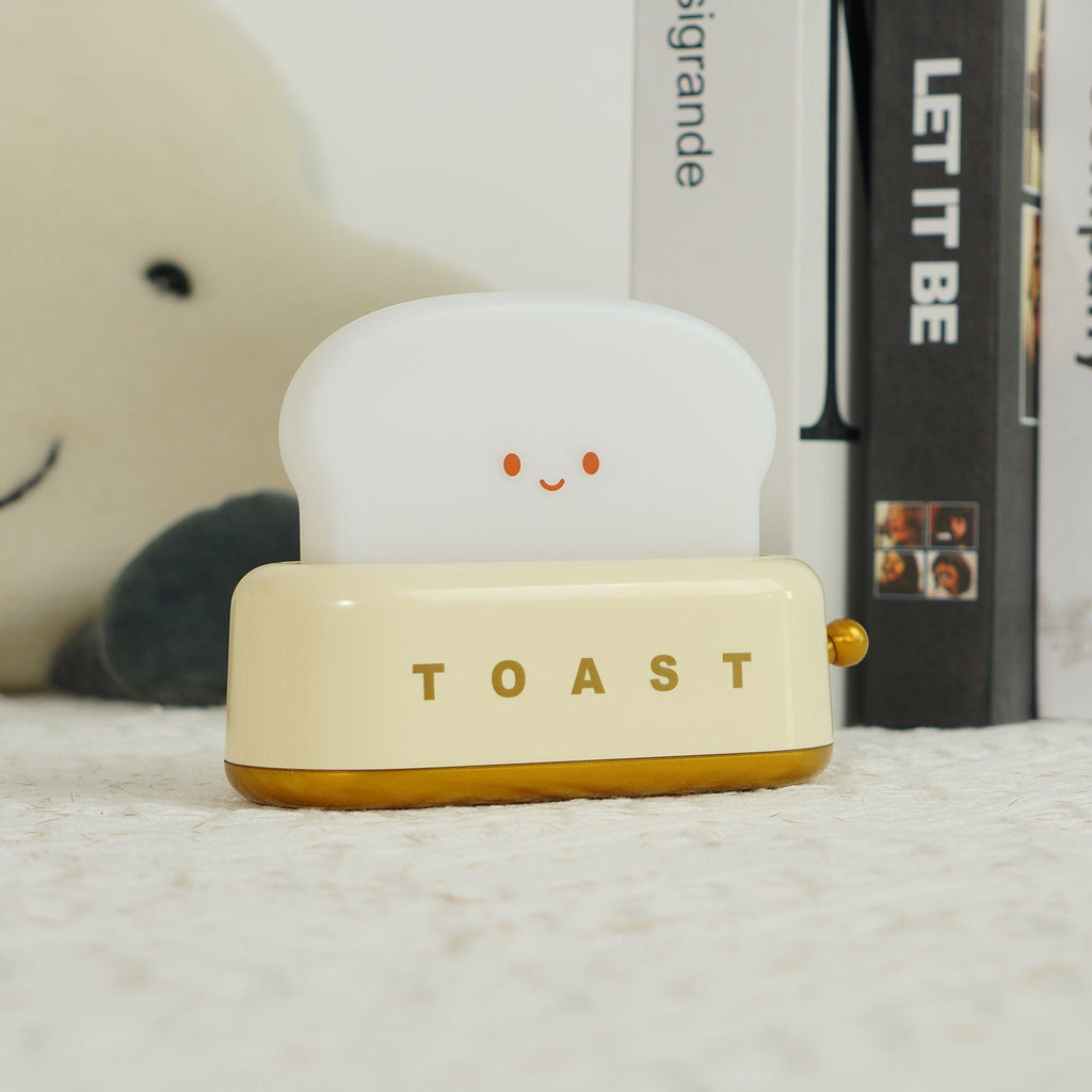 Toaster Lamp, Novelty Light with Glowing Toast