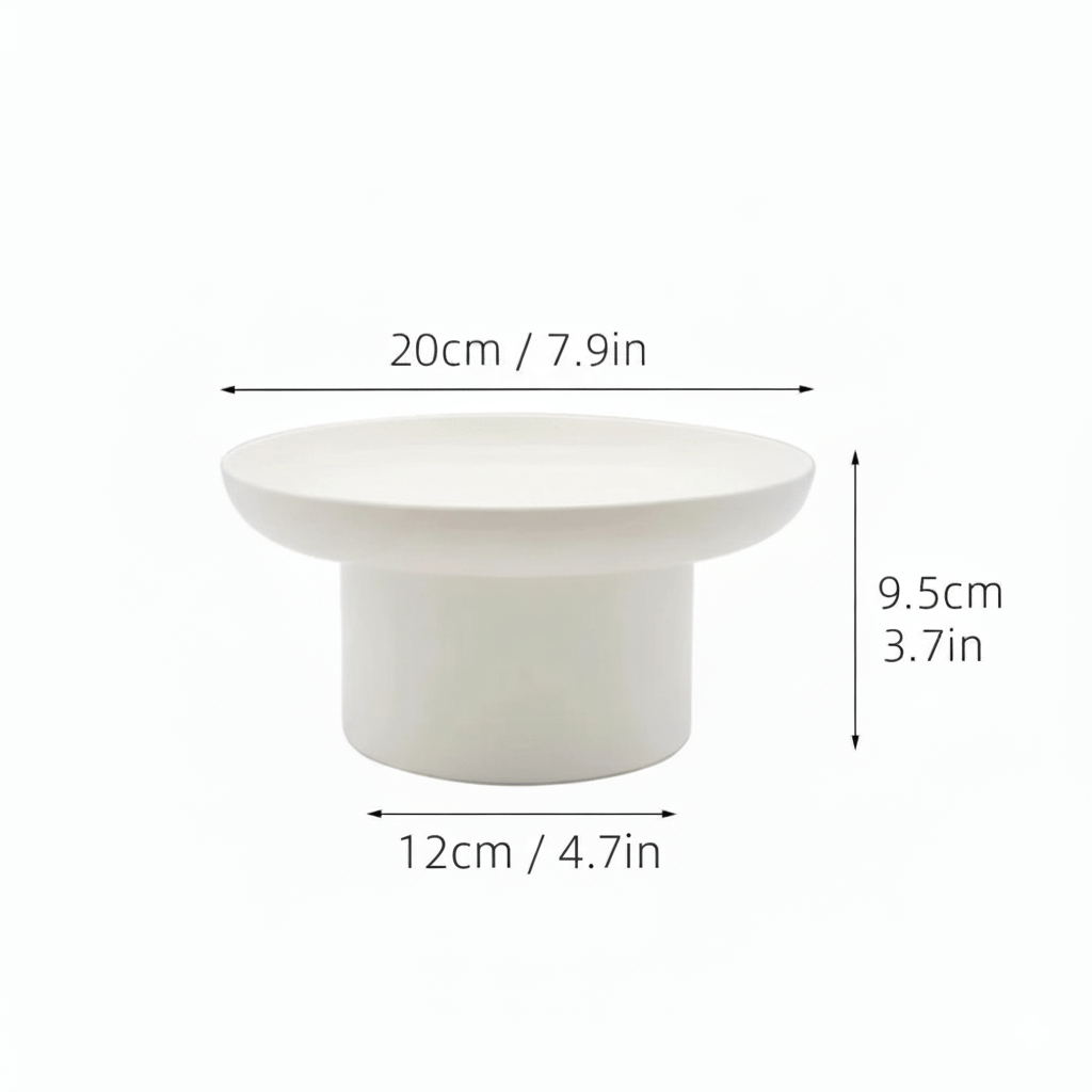 Acrylic Display Tray, Round or Rectangular