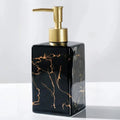Marble Effect Soap Dispenser, Black or White