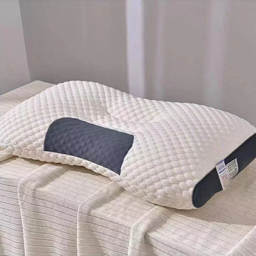 Contoured Memory Foam Pillow, Single or Pair
