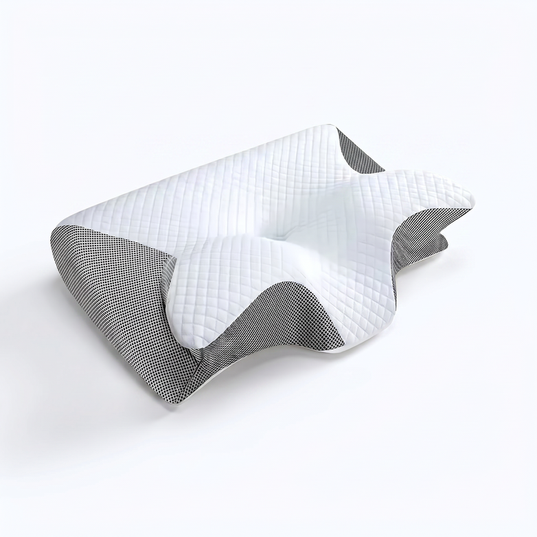Contoured Butterfly Memory Foam Pillow
